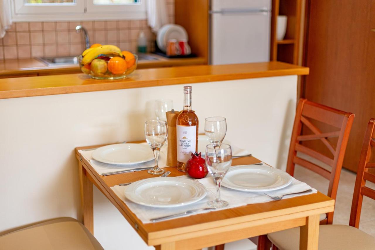 Dimeli Junior Apartment At The Beach Barbáti Kültér fotó